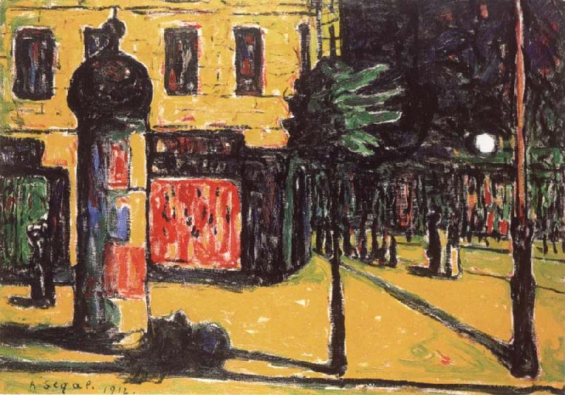 Waldemar Rosler Strabenansicht in Berlin oil painting picture